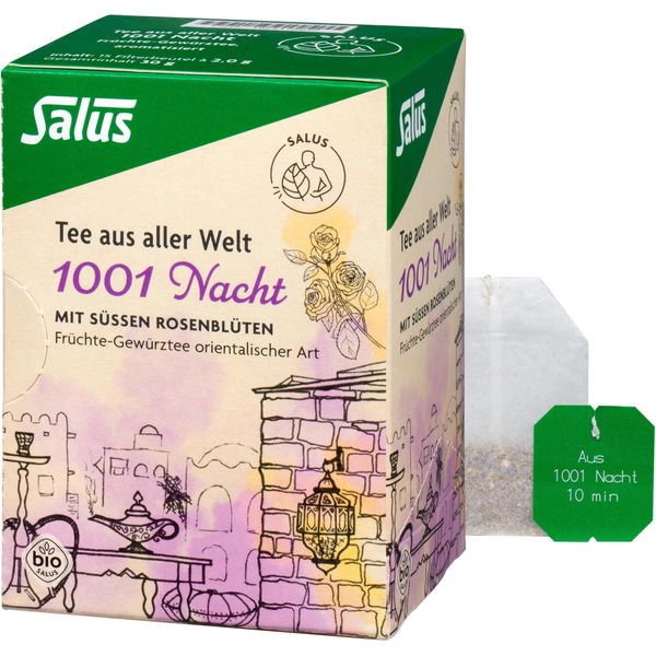 Salus Tè Da Tutto Il Mondo 1001 Notti, Tè Alle Spezie E Alla Frutta, Aromatizzato 15 Pz-image
