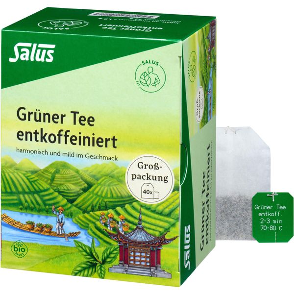 Tè Verde Decaffeinato Salus, Tè Verde (Confezione Bulk) 40 Capsule-image