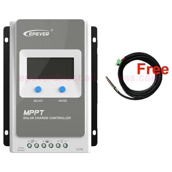 Regolatore Di Carica Solare, Tecnologia Mppt, Alta Efficienza, 3210An Con Sensore-image