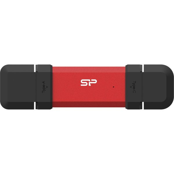 Silicon Power DS72 | 250 Gb | Usb Type-A/Usb Type-C 3.2 Gen 2 | Red-image