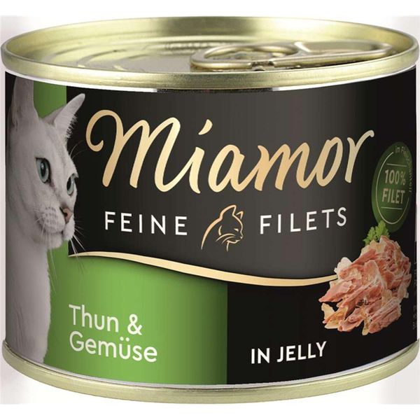 Miamor 185Gx12 Fini Filetti Gelee Tonno & Verdure-image