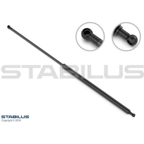 Molla A Gas Per Bagagliaio/Vano Bagagli 613 Mm Stabilus LIFT-O-MAT Per Opel Corsa A-image