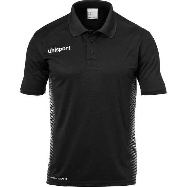 Uhlsport Football Score Polo Shirt Bambini Polo Nero Bianco Taglia 140-image
