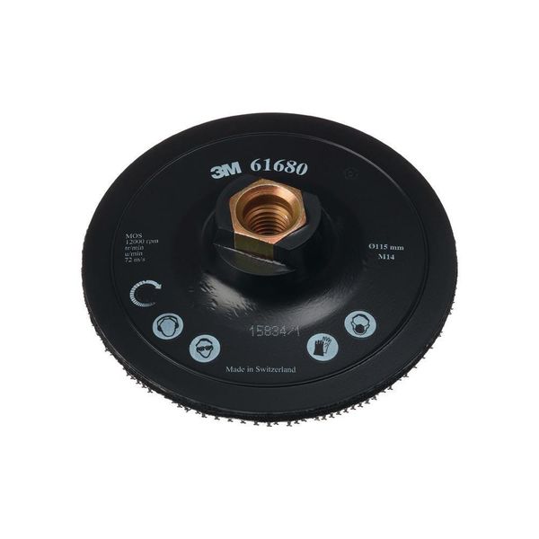 Platorello Scotch Brite™ DH-AC D.115Mm M14 Con Centratura 3M-image