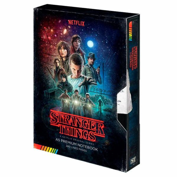 Notatnik Premium Vhs A5 Pyramid - Stranger Things, Oficjalny Produkt Dla FanóW-image