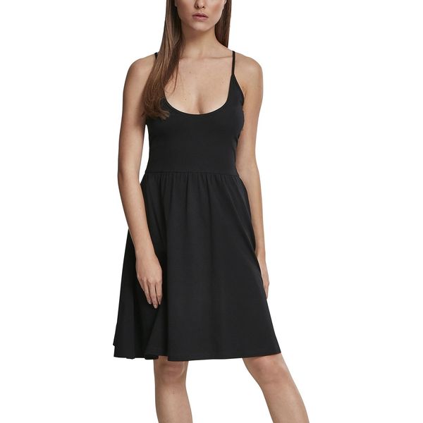 Urban Classics - Vestito Da Donna Con Spaghetti Nero - Xs-image