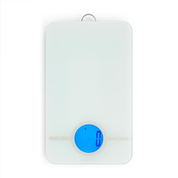 Brabantia Tasty+ Grey Countertop Square Bilancia Elettronica Da Cucina-image