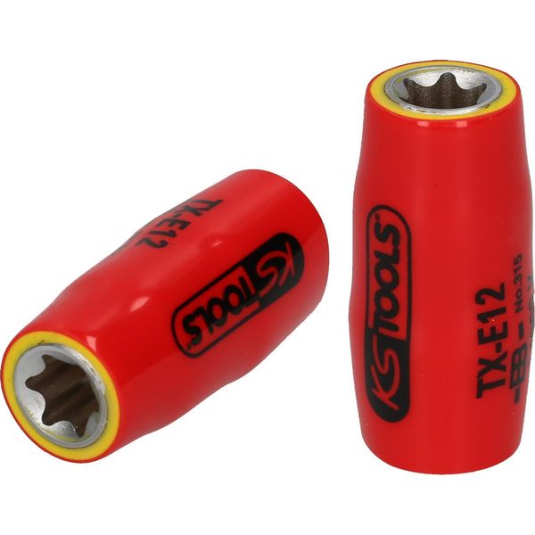 Ks Tools Presa Torx E Da 3/8" Con Isolamento Protettivo E11 - 117.2383"-image