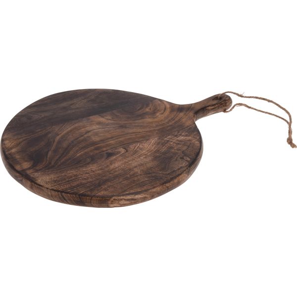 Tavola Rotonda In Legno Di Mango 40 Cm-image