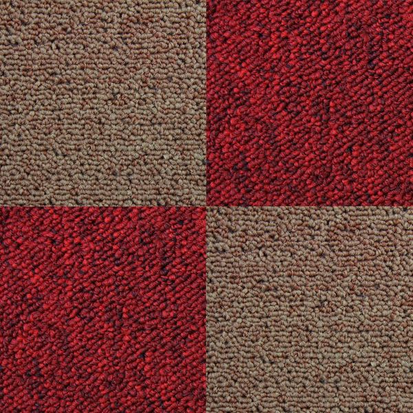 Monstershop 40 Pezzi Di Quadrotte Di Moquette Tappeto 50 X 50 Cm Per 10 M² In-image