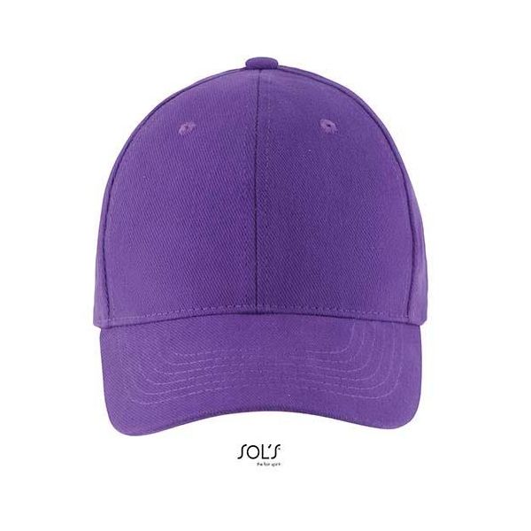 Sols 88100 | Six Panel Cap Buffalo / Berretto / Cappello - Colore: Viola Scuro - Taglia: Unica-image