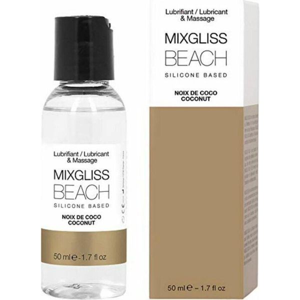 Mixgliss Beach, Olio Da Massaggio E Lubrificante Premium 2 In 1 50Ml-image
