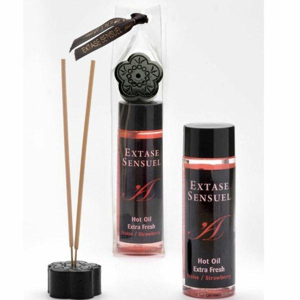 Extase Sensuel Olio Caldo Extra Fresco Alla Fragola 100Ml-image