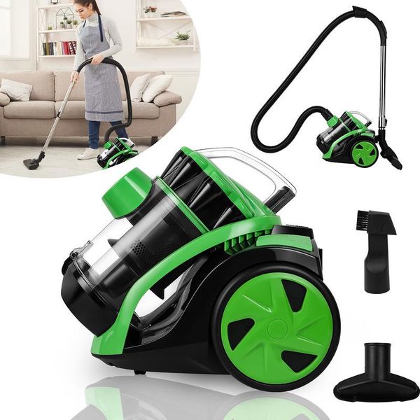 Tolletour Hoover Aspirapolvere Senza Sacco Filtro Hepa 900W Aspirapolvere Ciclonico 3 Punte 3L-image