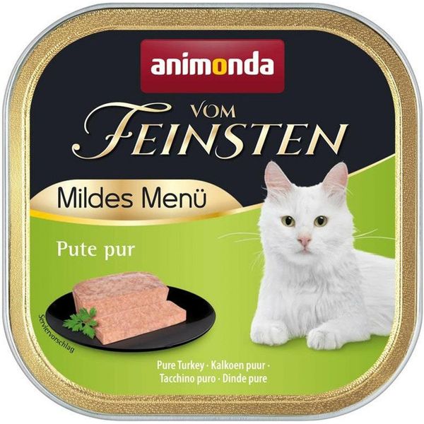 Animonda Vom Feinsten Adult Menù Mite Tacchino Puro 100Gx32-image