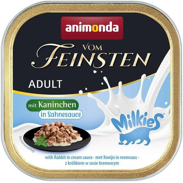 Animonda Vom Feinsten Adult Con Coniglio In Salsa Di Panna 100Gx32-image