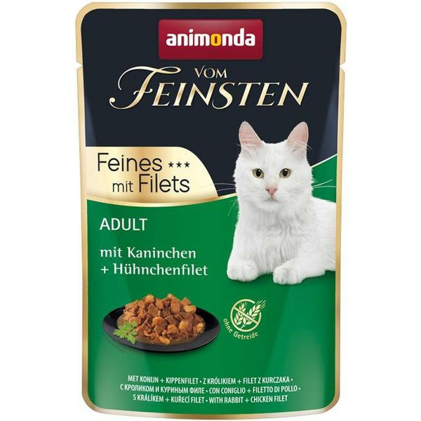Animonda Vom Feinsten Adult Delicates Con Filetto Di Coniglio E Filetto Di Pollo 85Gx18-image