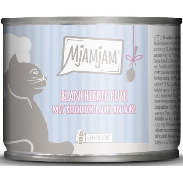 Mjamjam 185Gx6 Blanch. Pollo+Salmone In Salsa-image