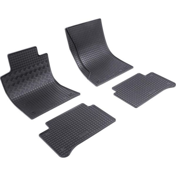 Tappetini Auto In Gomma Rigum Mercedes Classe E 2002-2009 (W211)-image