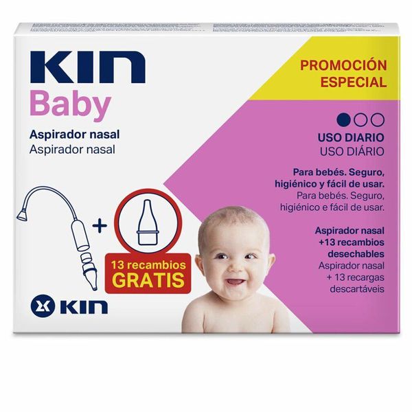 Aspiratore Nasale Kin Baby + Ricarica-image