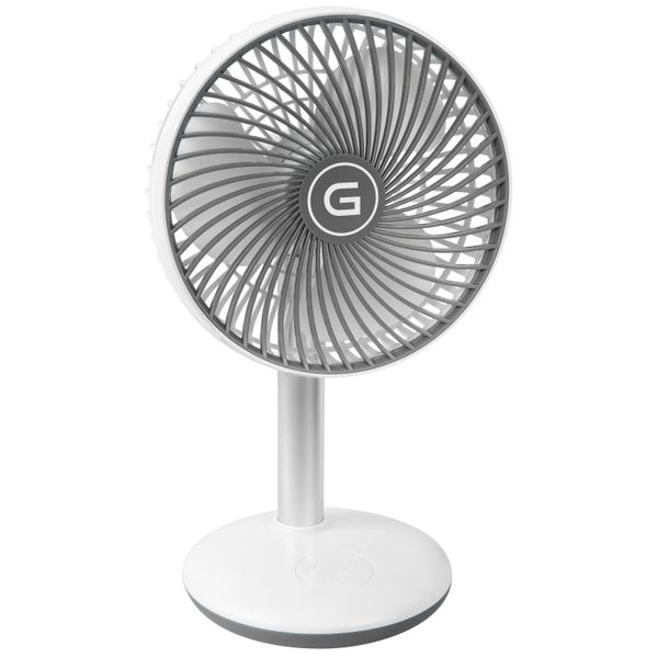 Ventilatore Da Tavolo A Batteria Venti 3010 R D.15Cm H.288Mm 220-240/50 V/Hz Bianco Gutfels-image