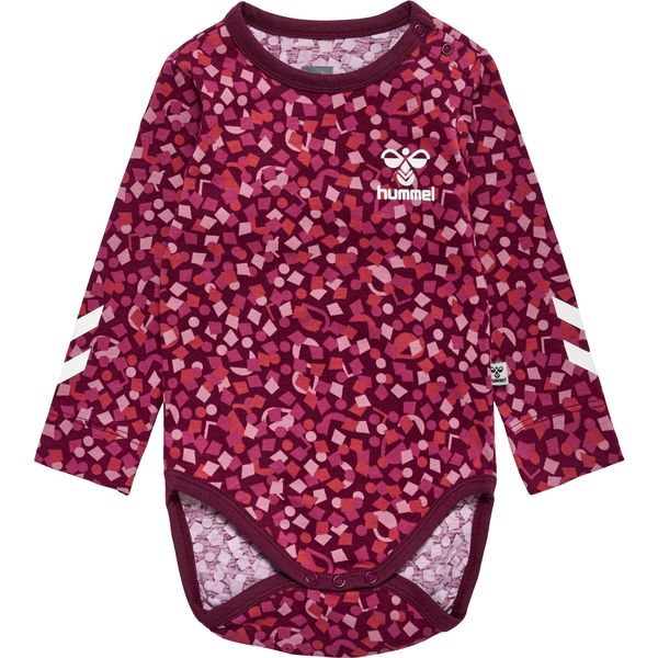 Hummel Hmlconfetti Body L/S - Windsor Wine - 98-image