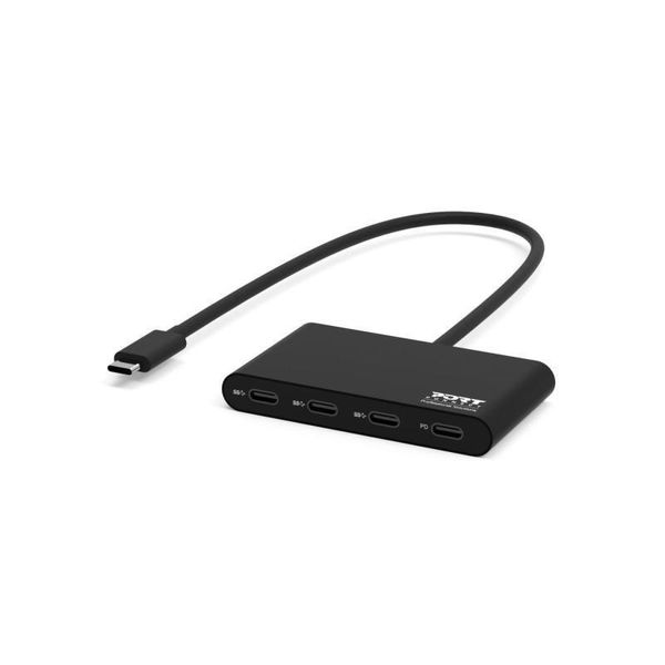 Port 900147 Port Usb Hub Type C,3X Usb C, 1X Typ C Pd 100W-image