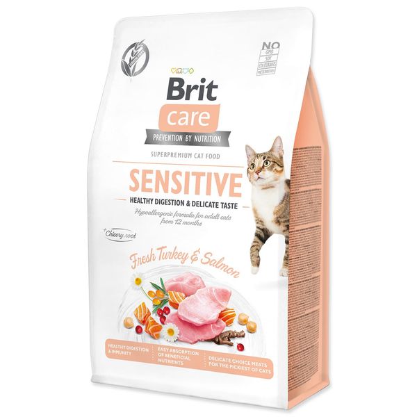 Brit 400G Tacchino E Salmone Fresco Gf Sensiti-image