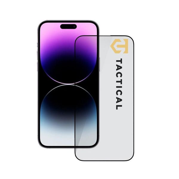 Scudo Tattico In Vetro 5D Per Apple Iphone 13 Pro Max - Nero KP26386-image