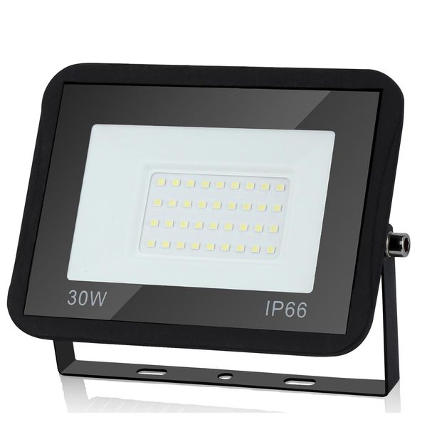 Swanew Led Proiettore Da Costruzione 30W Proiettore Bianco Freddo Da Esterno Proiettore Da Lavoro IP66 Impermeabile Proiettore-image