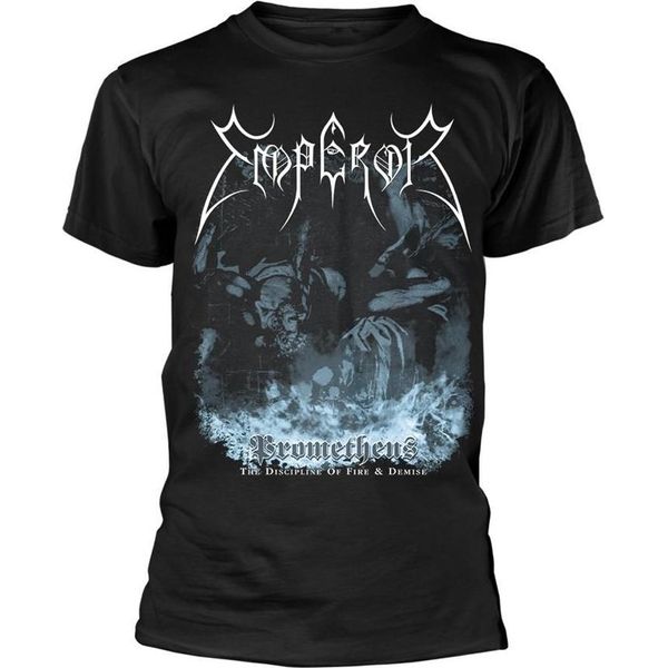 Emperor - Maglietta "Prometheus"" Per Uomo/Donna Unisex PH961 (M) (Nero)"-image
