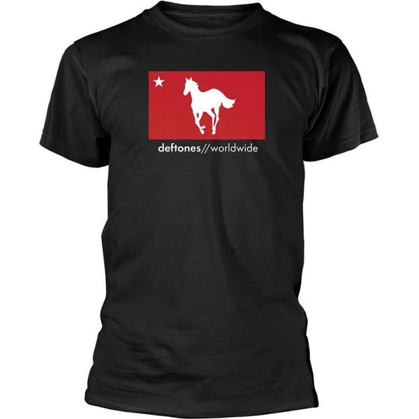 Deftones - Maglietta "White Pony Worldwide"" Per Uomini/Donne Unisex PH1208 (Xl) (Nero)"-image