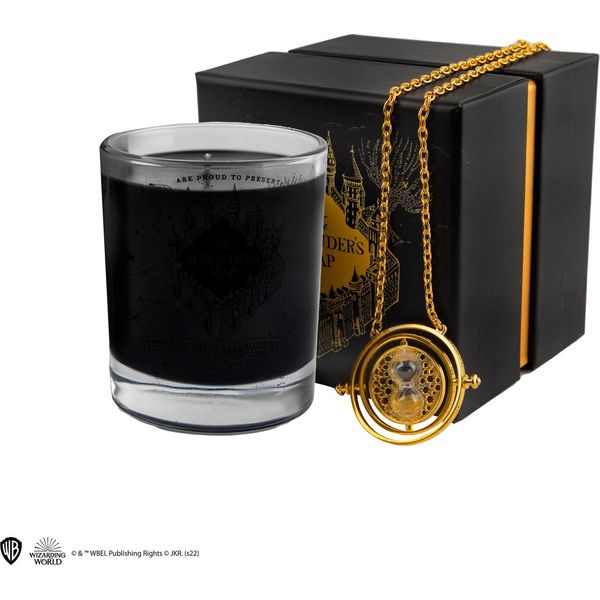 Candela Di Harry Potter Con Collana Della Mappa Dei Predatori-image