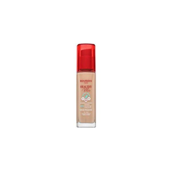 Bourjois Healthy Mix Clean & Vegan Radiant Fondotinta Liquido Per Unificare Il Tono Della Pelle 51.2W Golden Vanilla 30 Ml-image