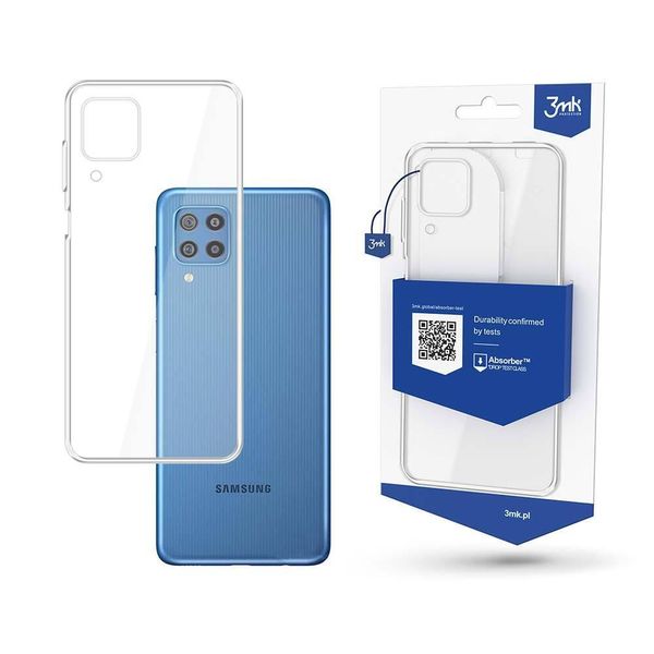 3Mk Clear Case Cover Per Samsung Galaxy F22 Trasparente Backcover-image