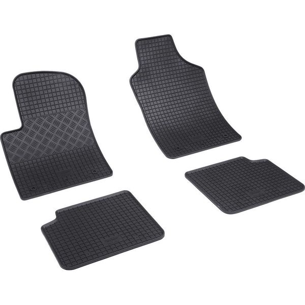 Tappetini Auto In Gomma Rigum Per Fiat 500 (2008 -) / Ford Ka (2008 -)-image