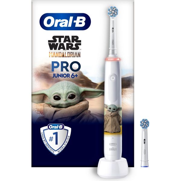 Oral-B Junior Pro Star Wars Mandalorian Grogu-image