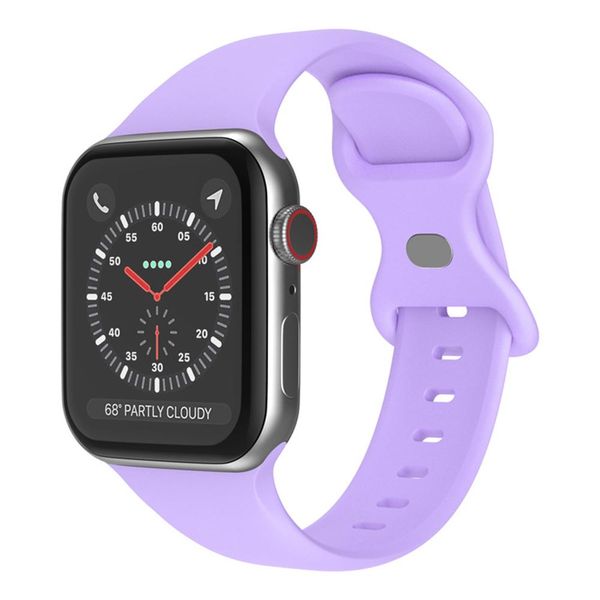 Cinturino Di Ricambio Per Apple Watch 1 42Mm/Watch 2 42Mm/Watch 3 42Mm/Watch 5 44Mm/Watch 6 44Mm - Viola KP27192-image