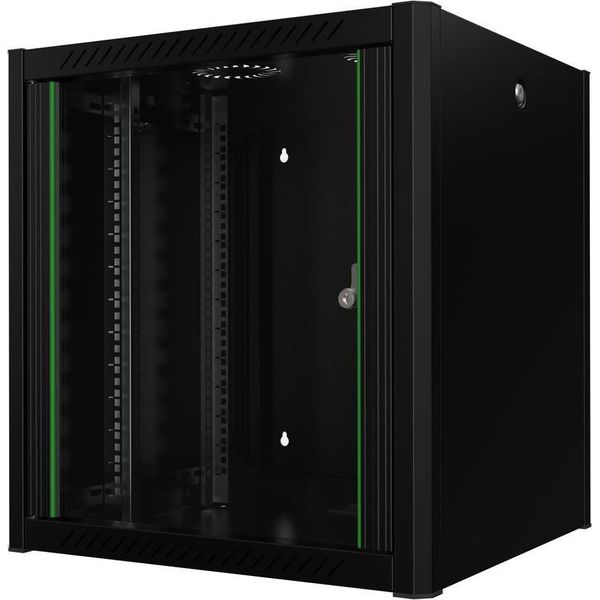 Lanview 19" 12U L=600Mm P=560Mm H=645Mm Wallmount Pro Nero"-image