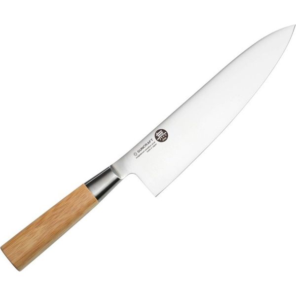 Suncraft Coltello Da Cucina Mu Bamboo Chef 200 Mm MU04-image