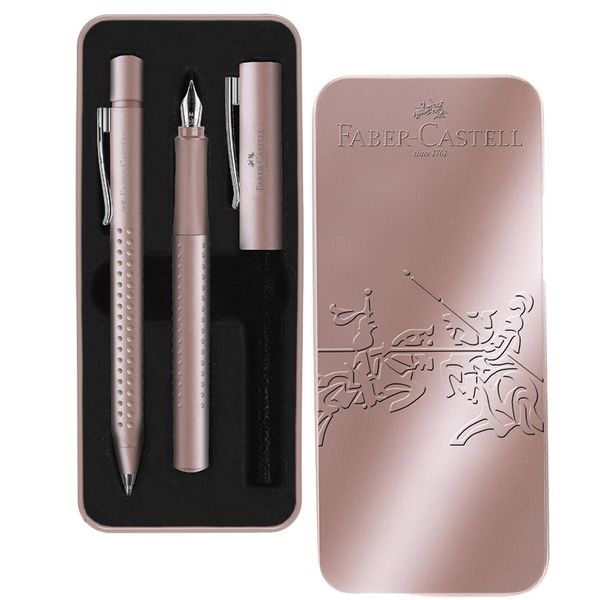 Faber-Castell 201539 Set Di Strumenti Di Scrittura FABER-CASTELL Grip 2011, Rosa-image