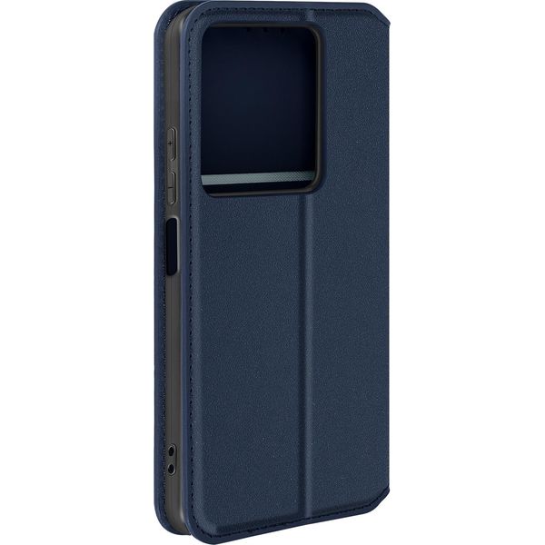 Avizar, Custodia In Pelle Finta Classic Edition Xiaomi Redmi Note 13 5G, Blu Scuro-image