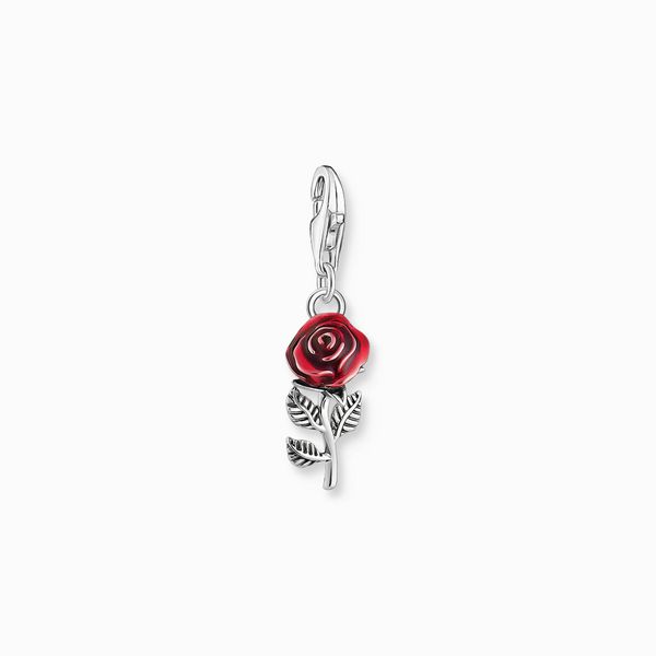 Thomas Sabo - 2076-664-10 - Charm - Donna - Argento 925 Annerito - Rose-image