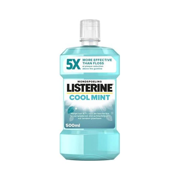 Collutorio Listerine - Menta Fresca 500 Ml Per L'esportazione-image