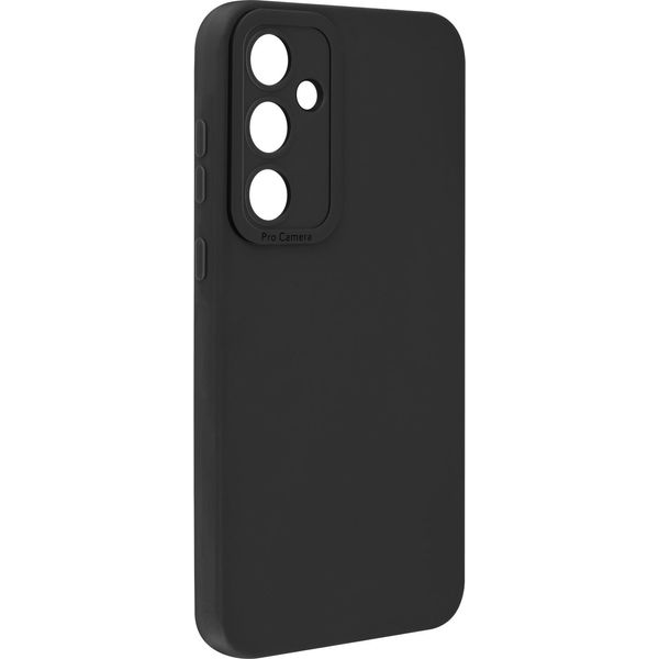 Avizar, Custodia In Silicone Softglow Per Samsung Galaxy A34 5G, Fotocamera Protetta, Nero-image
