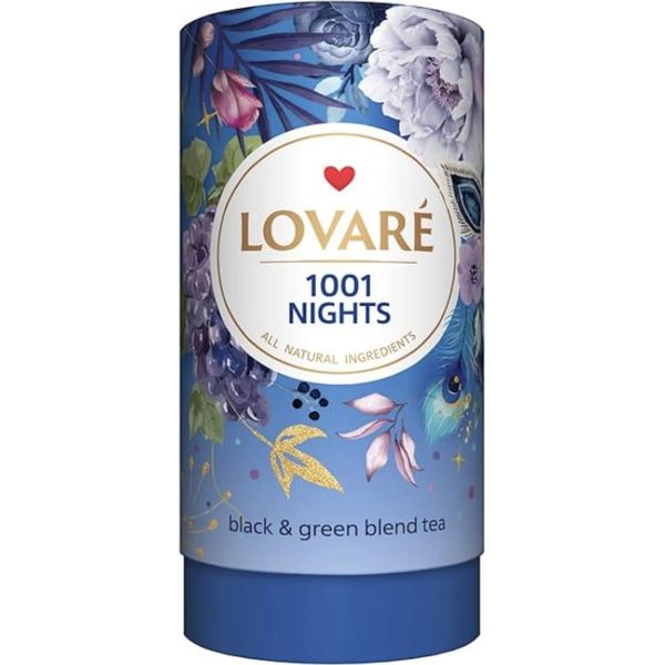 LovarÉ 1001 Nights 80G (Tè Nero E Verde In Foglie Sfuse)-image