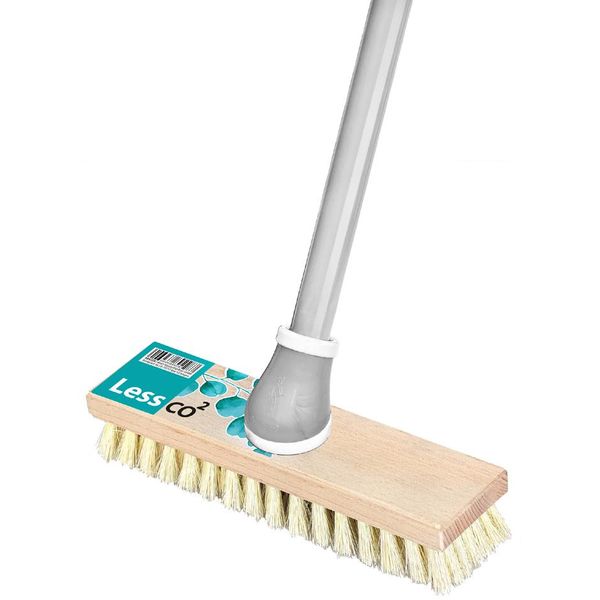 Peggy Perfect 89228 Peggy Perfect Spazzola Con Manico "Lessco2"", Legno, 240 Mm"-image