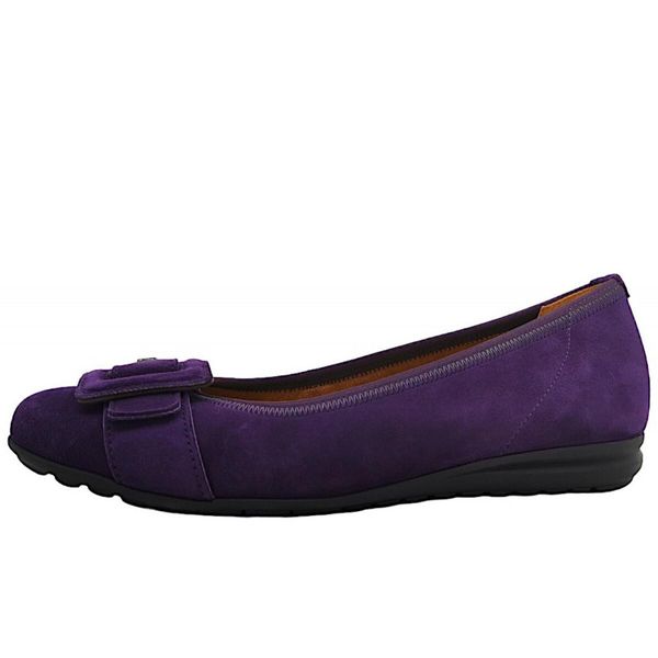 Gabor Comfort Scarpe Da Donna Ballerine Viola Tempo Libero, Numero Di Scarpe: Eur 38 | Uk 5-image