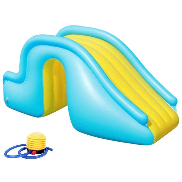 Scivolo Gonfiabile, Scivolo Per Piscina, Accessori Per Piscine Estive, Giochi D'acqua Per Bambini Per Interni Ed Esterni-image