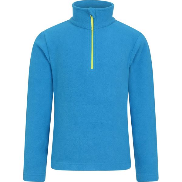 Mountain Warehouse - Giacca In Pile "Camber Ii"" Con Mezza Zip Per Bambini MW3237 (146-152) (Cobalto)"-image
